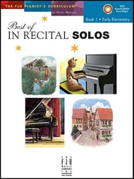 Best of In Recital Solos piano sheet music cover Thumbnail